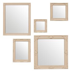 Specchi da parete in set da 5 Baroque - Premier Housewares