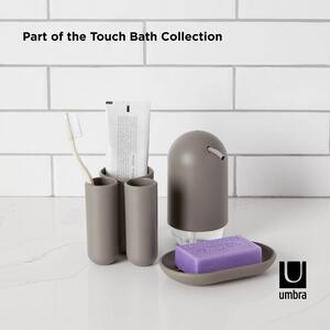Dispenser di sapone in plastica grigio Touch - Umbra