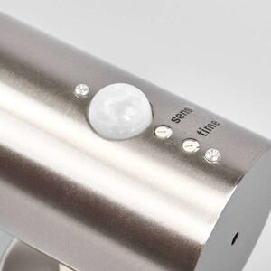 Lindby - Sumea LED Applique da Esterno w/Sensor Stainless Steel/White Lindby