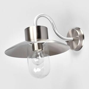 Lindby - Leenke Applique da Esterno Stainless Steel/Clear Lindby