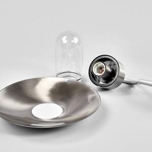 Lindby - Leenke Applique da Esterno Stainless Steel/Clear Lindby