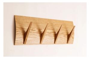Scaffale da parete in legno massiccio Rack Oak Large Naki - Woodman