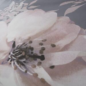 Biancheria da letto grigia , 200 x 200 cm Dramatic Floral - Catherine Lansfield