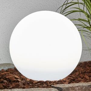 Lindby Lago - lampada LED solare decorativa a sfera