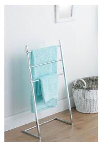 Porta asciugamani in acciaio cromato color argento - Premier Housewares