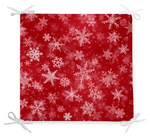 Cuscino natalizio in misto cotone Blizzard, 42 x 42 cm - Minimalist Cushion Covers