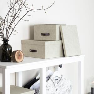 Set di 3 scatole portaoggetti beige Inge - Bigso Box of Sweden