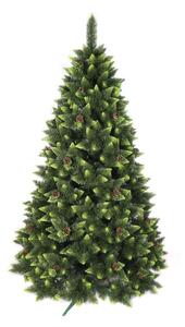 Albero di Natale artificiale decorato in pino, altezza 220 cm - Vánoční stromeček