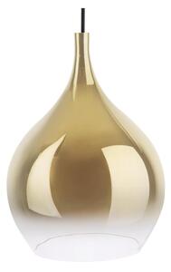 Lampada a sospensione in vetro oro Grande, ø 26 cm Drup - Leitmotiv