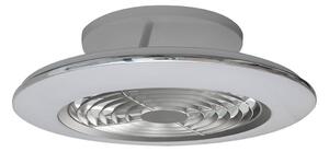 Mantra Iluminación Ventilatore a pale LED Alisio mini, argento