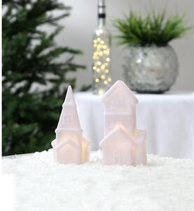 Decorazioni luminose bianche con motivo natalizio in set di 2 pezzi Polly - Star Trading