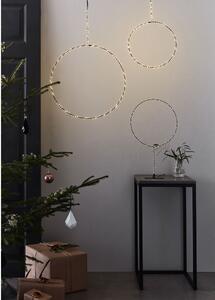 Cerchio nero per decorazioni natalizie Alpha - Markslöjd