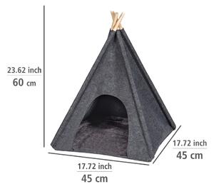 Tenda a tenda per animali domestici grigio scuro Tipi - Wenko