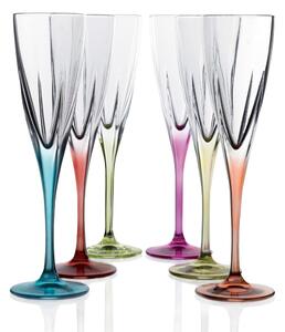 Set di 6 bicchieri da champagne Gemma - RCR Cristalleria Italiana