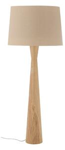 Lampada da terra beige con paralume in tessuto (altezza 130 cm) Leonor - Bloomingville