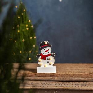 Decorazione luminosa bianca con motivo natalizio Freddy - Star Trading