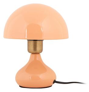 Lampada da tavolo in colore salmone con paralume in metallo (altezza 23 cm) Binc - Leitmotiv