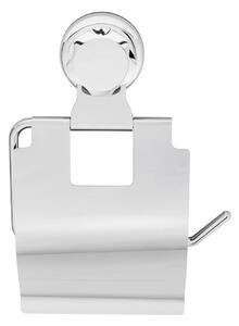 Porta carta igienica in metallo autoportante in argento Bestlock Bath - Compactor