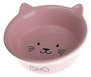 Ciotola per gatti in ceramica rosa, ø 14 cm - Dakls