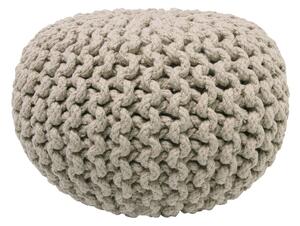 Pouf per bambini beige fatto a mano Lili - Nattiot