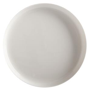 Piatto in porcellana bianca con bordo rialzato Basic, ø 28 cm - Maxwell & Williams