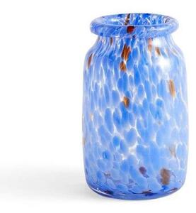 HAY - Splash Vase Roll Neck Medium Blue Hay