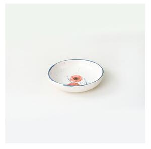 Set di piatti in ceramica bianca e blu da 21 pezzi - My Ceramic