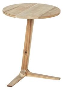 Tavolino rotondo in legno massiccio di acacia ø 40 cm Acina - Wenko
