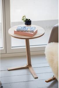 Tavolino rotondo in legno massiccio di acacia ø 40 cm Acina - Wenko