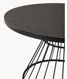 Tavolo da pranzo rotondo con piano in spraystone Tropea, Ø 110 cm