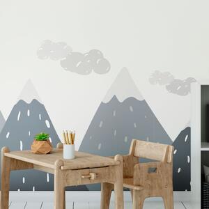 Adesivo murale Montagne giganti scandinave Dinka - Ambiance