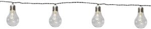 Catena luminosa a LED solare bianca adatta all'esterno, lunghezza 1,9 m Glow - Star Trading