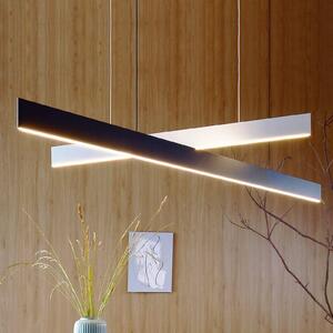 Deko-Light Lampada a sospensione Apollon LED, lunghezza 146 cm, bianco