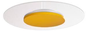 Plafoniera LED Zaniah, luce a 360°, 18W, giallo