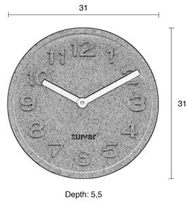 Orologio da parete in sughero Sughero, ø 31 cm - Zuiver