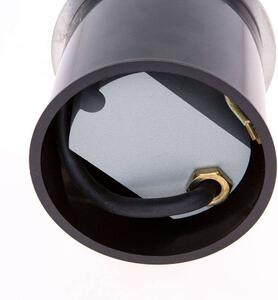 Lucande - Telke LED Rotondo Lampada da Esterno a Incasso da Esterno Acciaio