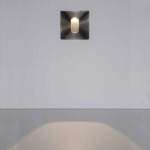 Lucande - Telke LED Quadrato Lampada da Esterno a Incasso da Esterno Acciaio