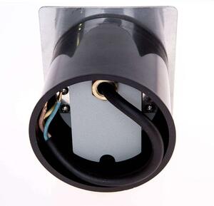 Lucande - Telke LED Quadrato Lampada da Esterno a Incasso da Esterno Acciaio