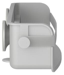 Mensola autoportante in plastica grigia per il bagno Flex - Umbra