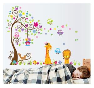 Set di adesivi murali dell'albero gigante per bambini - Ambiance
