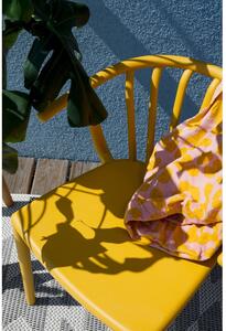 Sedia da giardino gialla Capri - Bonami Essentials