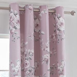 Set di 2 tende viola chiaro Rose, 168 x 183 cm Canterbury - Catherine Lansfield