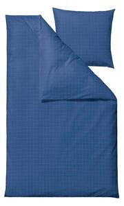 Biancheria da letto singola damascata blu 140x200 cm Clear - Södahl