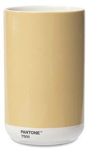 Vaso in ceramica beige Cream 7501 - Pantone