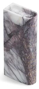 Northern - Monolith Candle Holder Tall Mixed White Marble