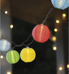 Catena luminosa a LED con lanterne adatta all'esterno , lunghezza 4,5 m Festival - Star Trading