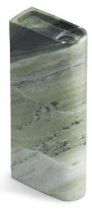 Northern - Monolith Candle Holder Tall Mixed Green Marble