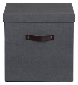 Scatola portaoggetti nera Logan - Bigso Box of Sweden
