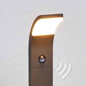 Lucande - Timm Lampada LED da Giardino H100 con Sensore Grafite Lucande