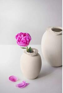 Northern - Brim Vase H28 Beige Ceramics
